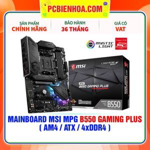 Bo mạch chủ - Mainboard MSI MPG B550 Gaming Plus
