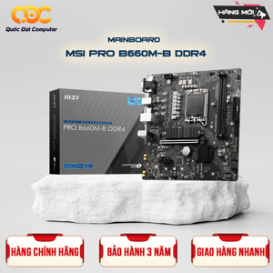 Bo mạch chủ - Mainboard MSI Pro B660M-B DDR4