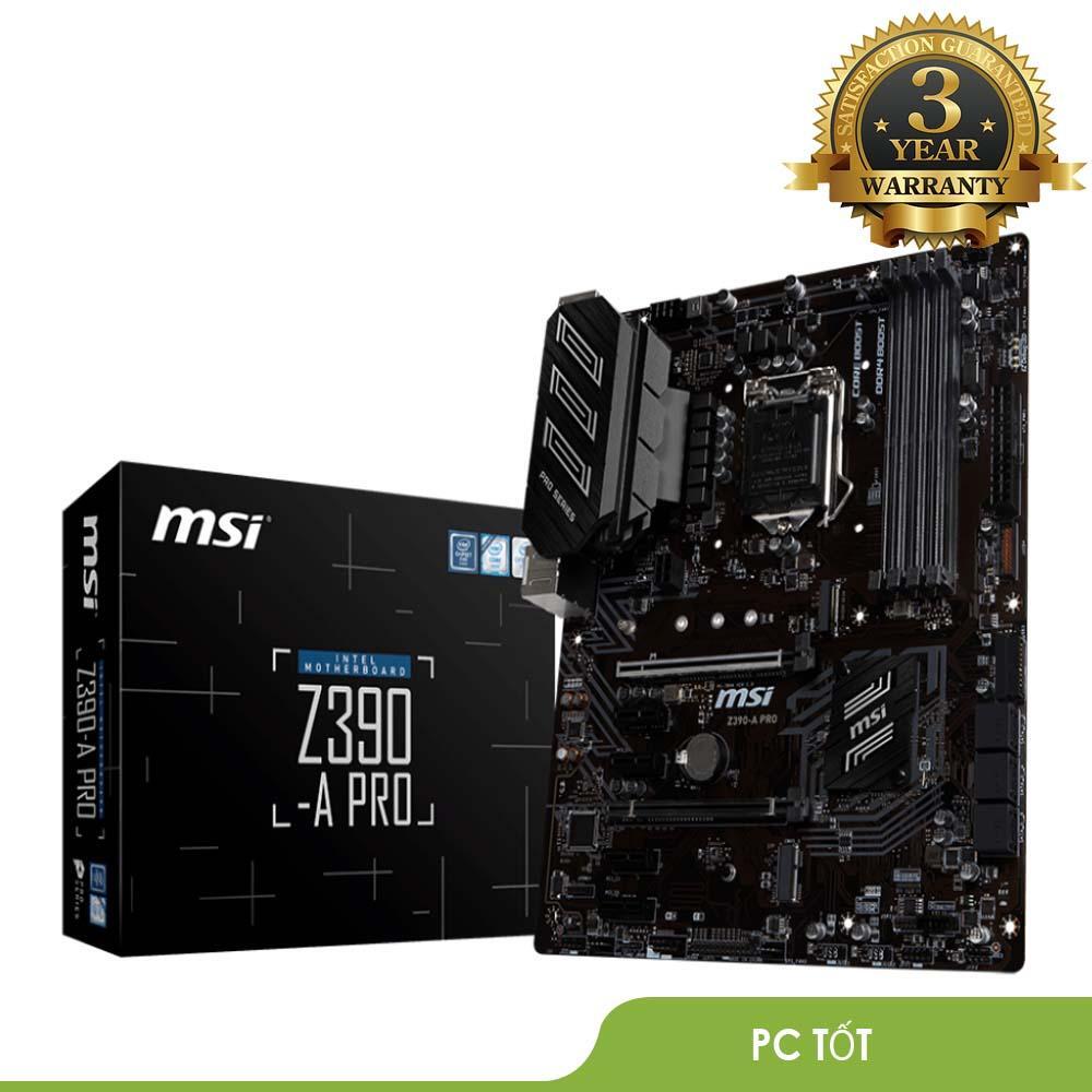 Bo mạch chủ - Mainboard MSI Z390-A Pro