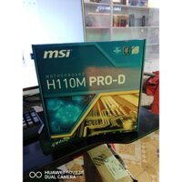 Bo Mạch Chủ Mainboard MSI H110M PRO-D Socket 1151 - Hàng Chính Hãng