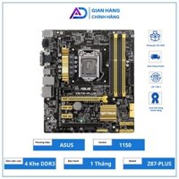 Bo Mạch Chủ Máy Tính Mainboard Z87M Plus Socket 1150 4 Khe Ram Chính Hãng Đủ Chặn Giá Rẻ