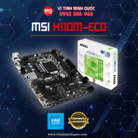 Bo mạch chủ MSI H110M ECO LGA 1151