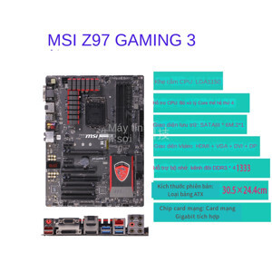 Bo Mạch Chủ MSI Z97 PC MATE