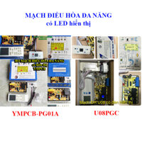 Bo mạch điều hoà đa năng  có hiển thị nhiệt độ U08PGC YMPCB-PG01A Broad máy lạnh