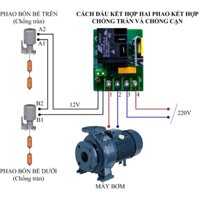 bo mạch điều khiển phao 12v