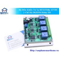 Bộ mạch điều khiển từ xa qua RF 315MHz 4 kênh