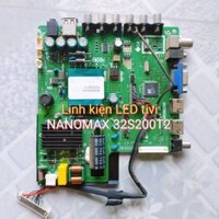 Bo mạch khiển liền nguồn tivi NANOMAX 32S200T2