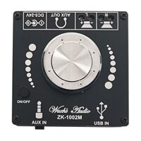 Bo Mạch Khuếch Đại Âm Thanh Bluetooth 5.0 Zk-1002M 100w + 100w