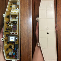 Bo mạch máy giặt Samsung đèn giữa