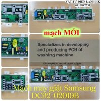 Bo mạch máy giặt Samsung WA85M5120SW , WA90M5120SW cửa trên DC92 02019B 7 phím Xịn