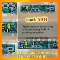 Bo mạch máy giặt Samsung WA85M5120SW , WA90M5120SW cửa trên DC92 02019B 7 phím Mới