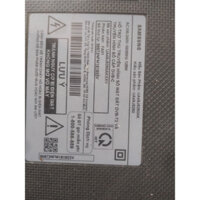 Bo mạch tivi Samsung UA49J5250 , bo wifi, thanh led, cáp panel, mắt nhận cặp loa bóc máy