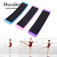 Bo mạch xoay múa MUVAKO, Bảng xoay ba lê thoải mái chắc chắn, Máy quay trượt băng hình bằng nhựa di động để tập luyện cân bằng Pirouette