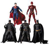 Bộ MAFEX Justice League Movie Dark Batman 049 Batman 058 Flash Action Figure