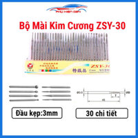 Bộ mài,mũi khắc,mũi mài kim cương 30 chi tiết siêu cứng cao cấp zsy-30