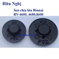 Bộ mâm chia lửa bếp gas, đầu đốt, sen đồng Rinnai,,sử dụng cho dòng bếp nhấn RV-4600,4680,8600,9600