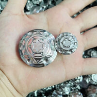 Bộ mâm lửa Honda/Ya/Su mẫu Salaya (inox 304), phụ kiện xe máy, đồ chơi xe máy