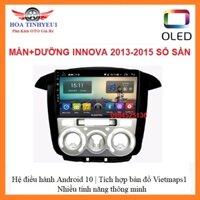 Bộ màn hình android OLEDPRO A5 xe TOYOTA INNOVA số sàn 2013-2015 RAM2G-ROM32G lắp sim4G,màn hình dvd android ôtô Innova.