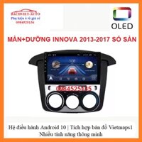 Bộ màn hình Android OLEDPRO A5 cho xe TOYOTA INNOVA số sàn 2013-2015, màn cảm ứng lắp sim 4G, tích hợp camera, dvd ô tô.