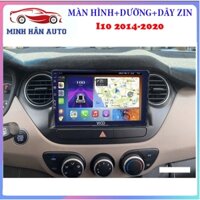 Bộ màn hình Android VIGO cho xe HYUNDAI I10 android 10. mới nhất,màn DVD Android i10