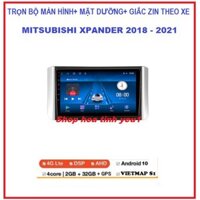 Bộ Màn hình DVD Android  9inch cho xe Mitsubishi Xpander 2018-2021(kèm mặt dưỡng và giắc zin), đầu dvd lắp xe Xpander.