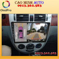 Bộ màn hình liền camera 360 OLED C8S cho xe CHEVROLET LACETTTI -camera lùi giá rẻ, giá phụ tùng ô tô