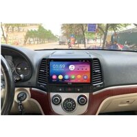 Bộ màn hình OLED C2 lắp sim 4G cho xe HYUNDAI SANTAFE 2008,RAM 2G,ROM 32G-màn hình cảm ứng bluetooth xe ô tô