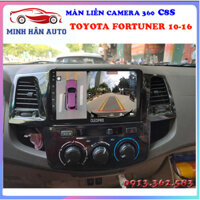 Bộ màn hình OLEDPRO C8S liền camera 360 cho xe TOYOTA FORTUNER - đầu dvd android ô tô, màn hình camera lùi ô tô