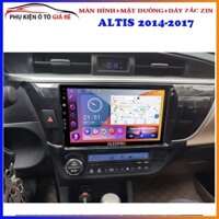 Bộ màn hình O..WIFI cho xe TOYOTA ALTIS 2014-2017, RAM 2G ROM 32G, chia đôi màn hình