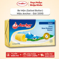 Bơ Mặn New Zealand Salted Butter Hiệu Anchor - Gói 250gr