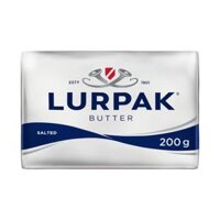 Bơ Mặn, Salted Danish Butter (200g) - LURPAK