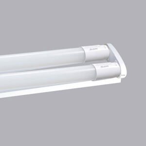 Bộ máng đèn Batten led Tube T8 Nano PC bóng đôi MPE 60cm MPE