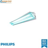 Bộ máng đèn khử trùng UVC TMS160C 2X36W TUV SLV/6 R 1m2 Philips