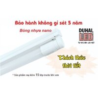 Bộ Máng Đèn Led Nhựa Nano 1M2 Batten T8 DUHAL KDHD320 (Chỉ giao hỏa tốc tại Sài Gòn)