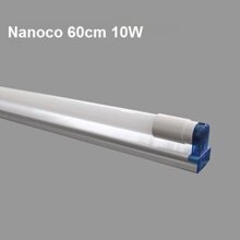Bộ máng đèn LED Tuýp T8 loại đơn 10W - 220V, 0.6M NT8F1106 Nanoco