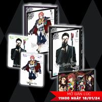 Bộ Manga - Hắc Quản Gia - Tập 7 + Tập 8 (Bộ 2 Cuốn) - Tặng Kèm 2 Black Card + 1 Card Độc Quyền