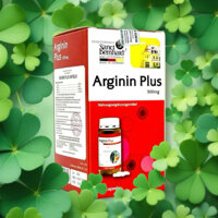Bổ mát giải độc bảo vệ gan ARGININ PLUS 500mg với vitamin C giúp ngăn ngừa ung thư xơ viêm gan B 30v 90v nhập khẩu Đức
