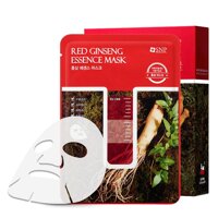 BỘ MẶT NẠ DƯỠNG ẨM TINH CHẤT HỒNG SÂM CAO CẤP HÀN QUỐC - SNP RED GINSENG ESSENCE MASK (10 MIẾNG)