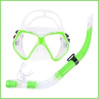 Bộ mặt nạ lặn và ống thở Bộ ống thở lặn Mặt nạ lặn Kính cường lực chống rò rỉ & chống sương mù jinxusw1vn
