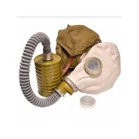 Bộ mặt nạ phòng độc Liên Xô  Loại Vòi cao cấp [ Màu Trắng ].Cam kết hàng chính hãng. Made in CCCP