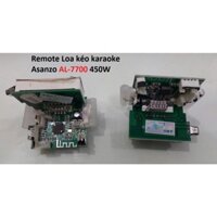 Bo Mắt nhận Remote Loa kéo karaoke Asanzo AL-7700 450W
