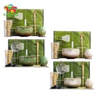 Bộ Matcha Đánh Bóng Giá Đỡ Nhật Bản Dụng Cụ Làm Trà Matcha Quà Tặng Matcha Bát Trà Nhật Bản Bộ Lễ Matcha