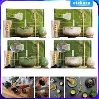 Bộ Matcha Đánh Bóng Giá Đỡ Nhật Bản Dụng Cụ Làm Trà Matcha Quà Tặng Matcha Bát Trà Nhật Bản Bộ Lễ Matcha