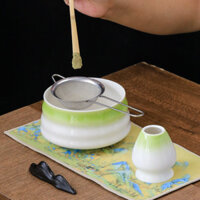 Bộ Matcha Nhật Bản, Bát Matcha, Bàn Chải Matcha, Đũa Matcha, Phụ Kiện Trà Gốm Màu Dần, Đũa Trà Nhật Bản