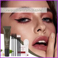 Bộ màu lông mày Bộ màu lông mày 2 trong 1 lâu trôi Bộ màu lông mày và lông mi Bộ lông mi Độ bám dính chắc chắn cho gia đình fitnesvn