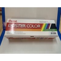 bộ màu poster pentel chính hãng, bộ màu nước poster pentel