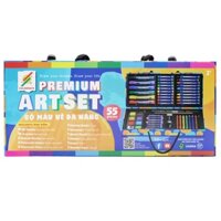 Bộ Màu Vẽ Đa Năng Premium Art Set - Colormate MS-55PB (55 Chi Tiết)