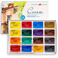 Bộ màu vẽ Sonnet 16 màu, màu nước nén - TẠP HÓA KR