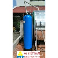 Bộ máy 1 cột lọc Composite van tay lọc thô vật liệu đa tầng trong nước