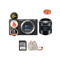 Bộ Máy Ảnh Sony a6400 (Chính hãng) (Kèm Lens Sony E 50mm f/1.8 OSS, Thẻ Nhớ 64GB + Túi Máy Ảnh)
